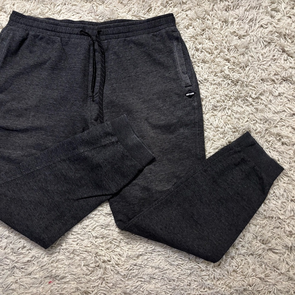 Men’s Rip Curl Charcoal Jogger Pants Size XL